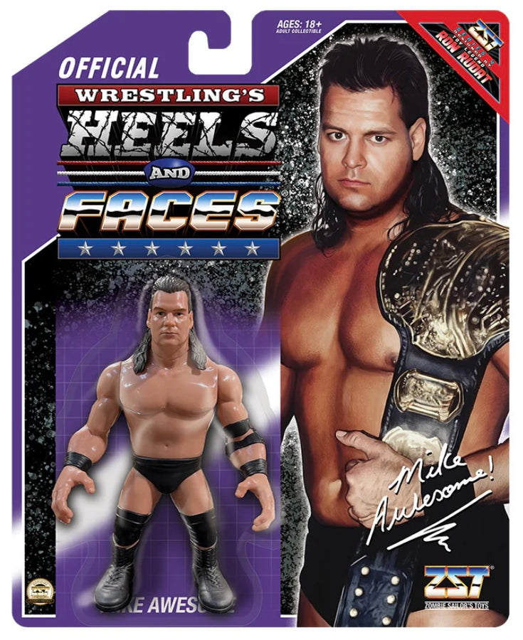 Zombie Sailor's Toys Wrestling's Heels & Faces 4 Mike Awesome