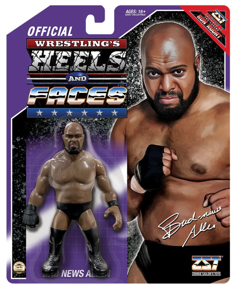 Zombie Sailor's Toys Wrestling's Heels & Faces 4 Bad News Allen Action & Toy Figures PWcatalog
