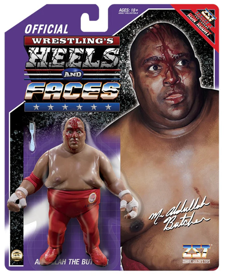 Zombie Sailor's Toys Wrestling's Heels & Faces 4 Abdullah the Butcher