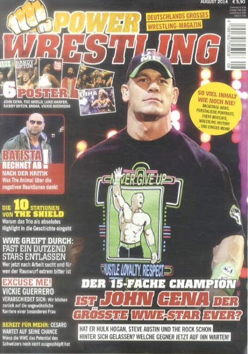 Power Wrestling Magazine August 2014 Magazine PWcatalog