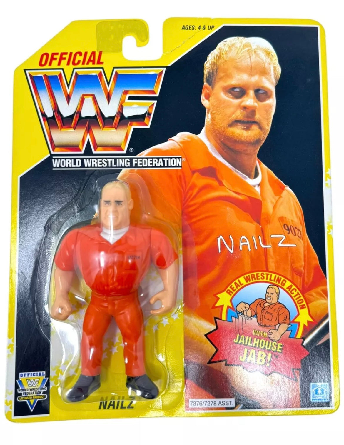 WWF Hasbro 7 Nailz with Jailhouse Jab! Action & Toy Figures PWcatalog
