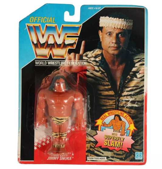 WWF Hasbro 2 Jimmy Snuka with Superfly Slam!