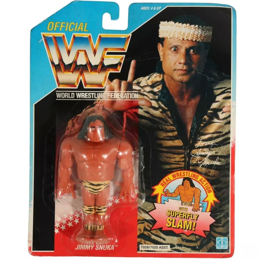 WWF Hasbro 2 Jimmy Snuka with Superfly Slam! Action & Toy Figures PWcatalog