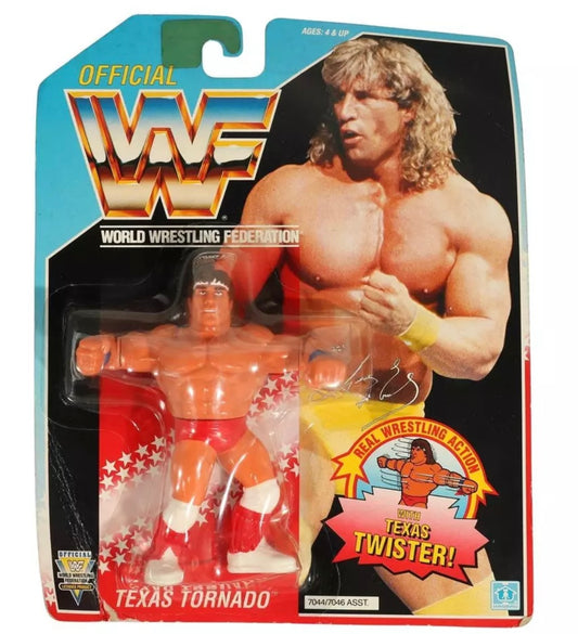 WWF Hasbro 3 Texas Tornado with Texas Twister!