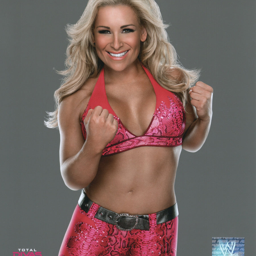Natalya WWE Photofile 8x10' Photo Wrestling Memorabilia PW Catalog