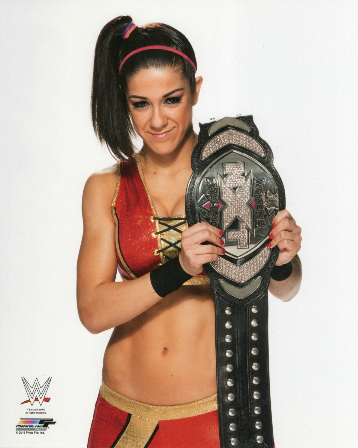 Bayley WWE Photofile 8x10' Photo Wrestling Memorabilia PW Catalog