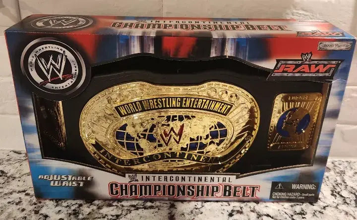 WWE Intercontinental championship foam belt Raw 1999 by Jakks Pacific PWcatalog
