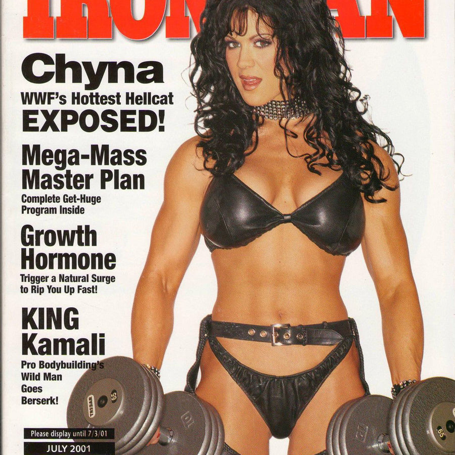 Iron man July 2001 magazine PWcatalog