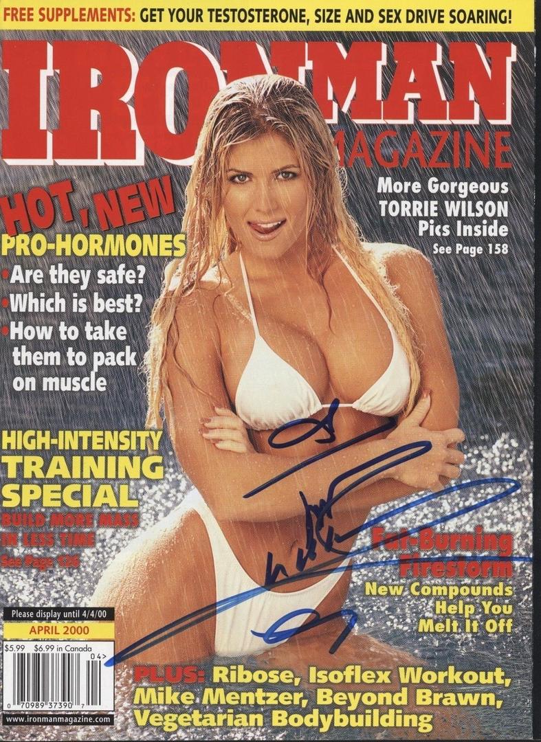 Iron man Magazine - April 2000 Torrie Wilson