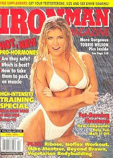 Iron man Magazine - April 2000 Torrie Wilson