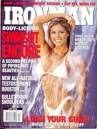 Iron man Magazine - July 2003 Torrie Wilson Magazine PWcatalog