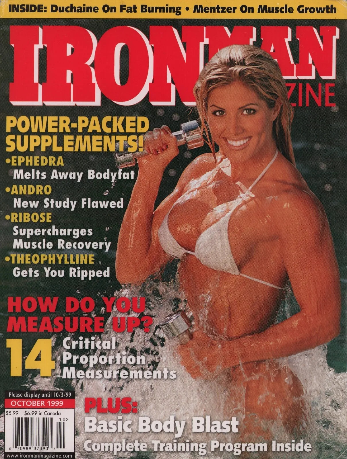 Iron man Magazine, October 1999 Torrie Wilson