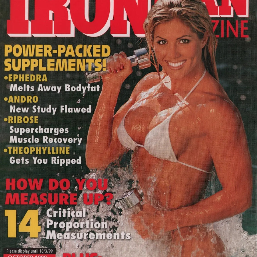 Iron man Magazine, October 1999 Torrie Wilson Magazine PWcatalog