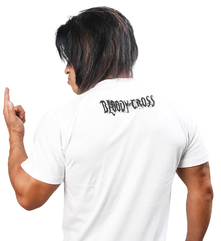 Taiji Ishimori - "BONE SOLDIER CLUB" 2022/white x black T-Shirt PW Catalog
