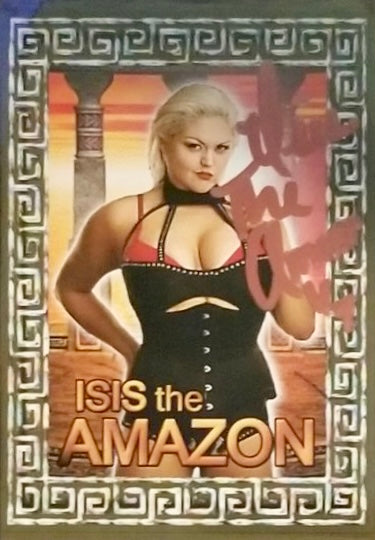 Isis the Amazon trading card PW Catalog