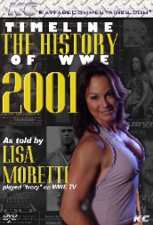 Timeline: The History of WWE - 2001 Lisa "Ivory" Moretti (DVD-R)