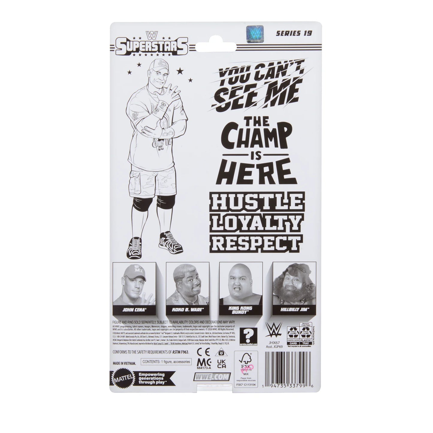 WWE Superstars Series 19 John Cena