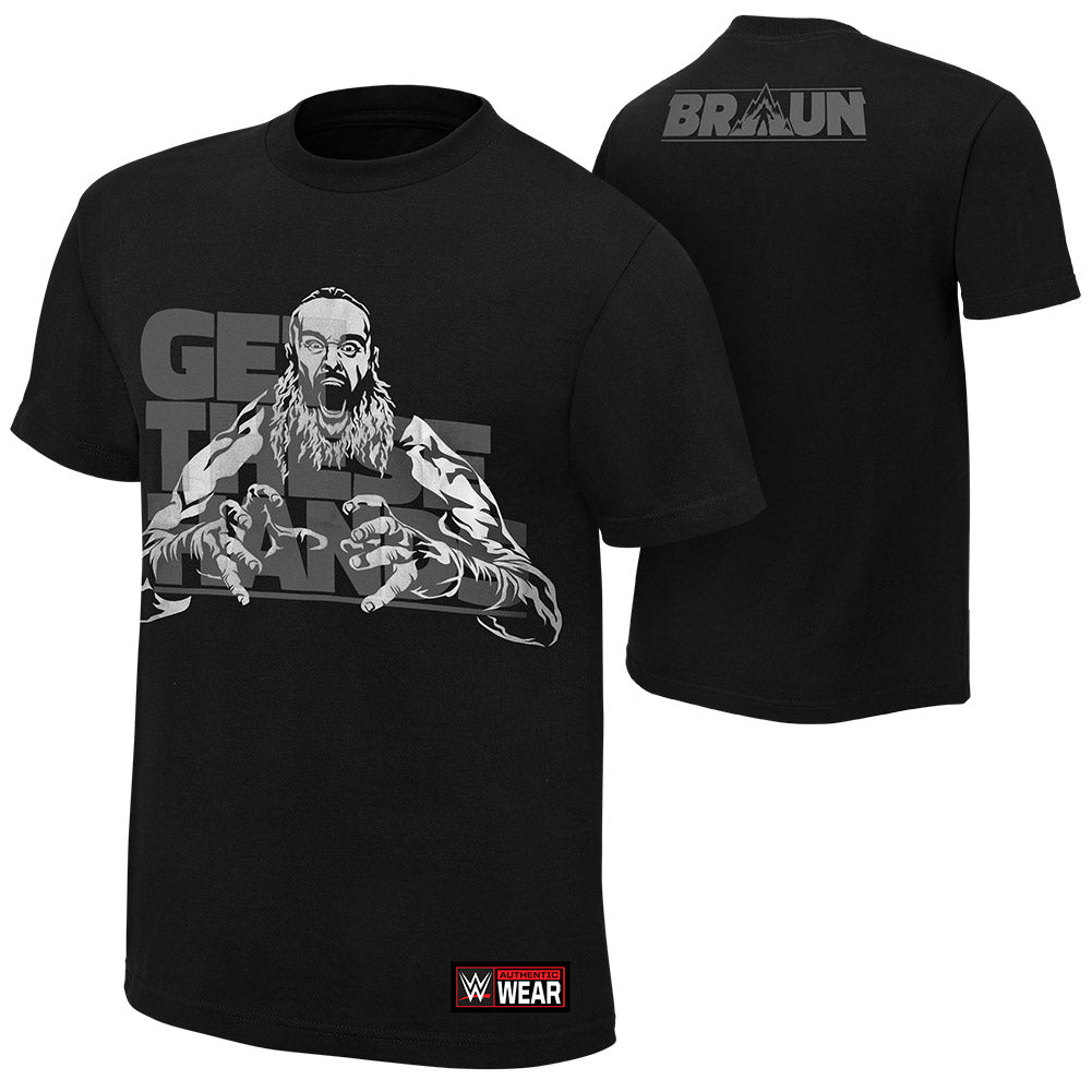 Braun Strowman "Get These Hands" Reflective T-Shirt T-Shirt PW Catalog