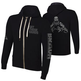 Braun Strowman "Get These Hands" Full Zip Hoodie Sweatshirt Sweatshirt PW Catalog