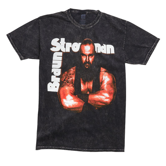 Braun Strowman "Get These Hands" Mineral Wash T-Shirt T-Shirt PW Catalog