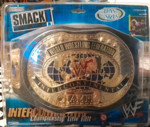 WWF Intercontinental Championship foam belt Smackdown by Jakks Pacific PWcatalog