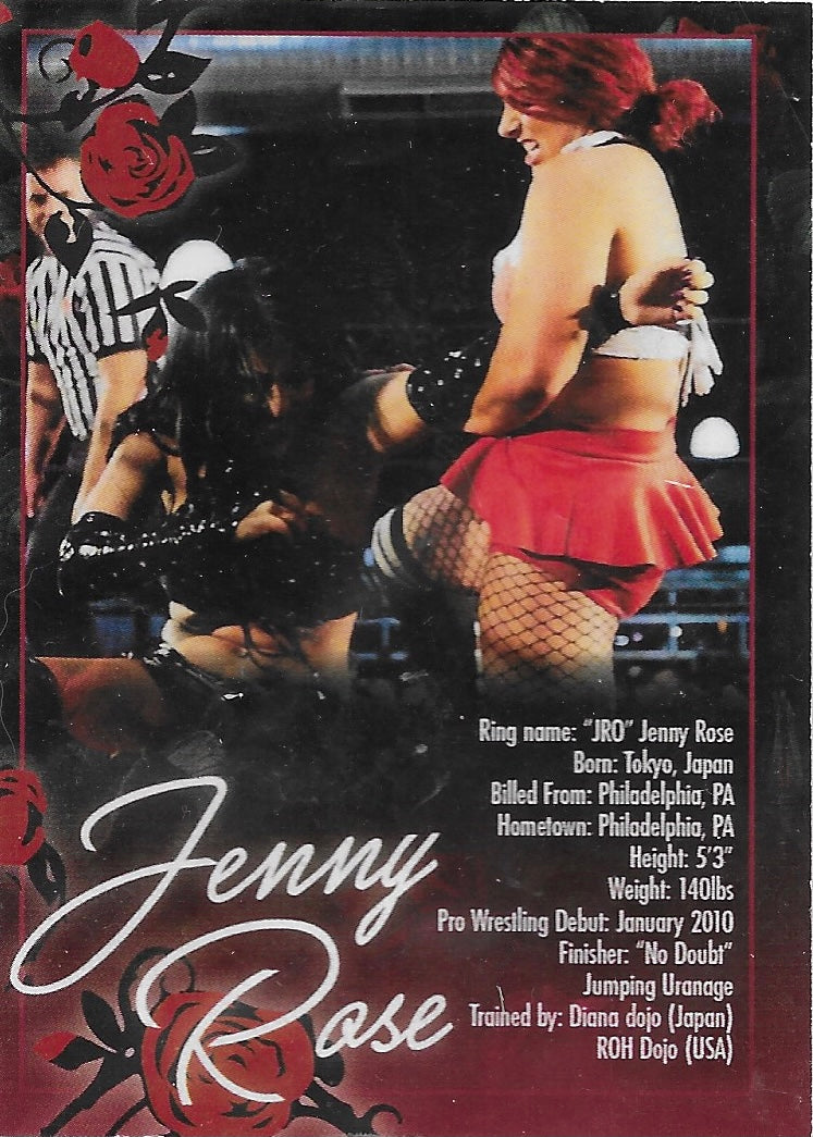 Jenny Rose trading card PW Catalog