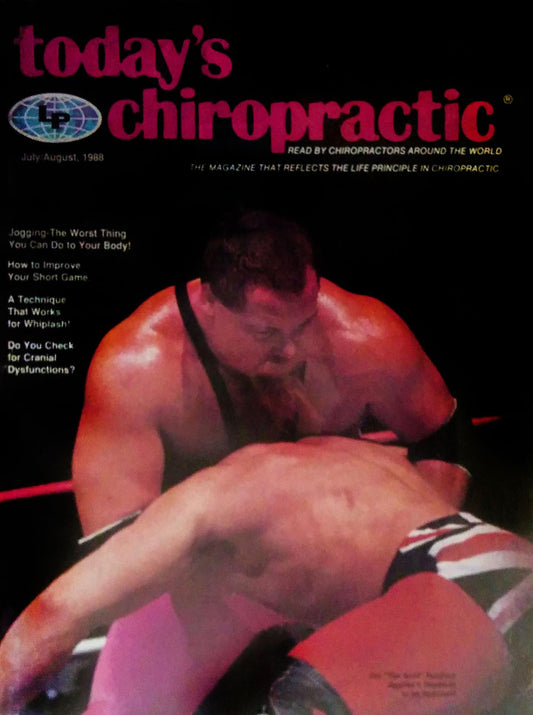 Jim Neidhart Today's Chiropractic Back July August 1988