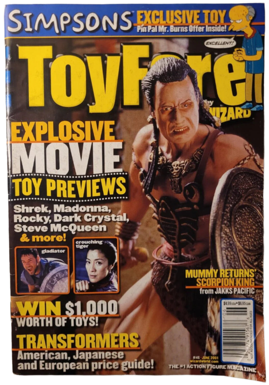 ToyFare Magazine June 2001 Magazine PWcatalog