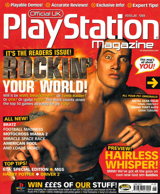 PlayStation 2 Official Magazine June 2003 Magazine PWcatalog