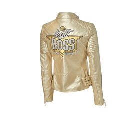 Sasha Banks "The Legit Boss" Gold Replica Jacket