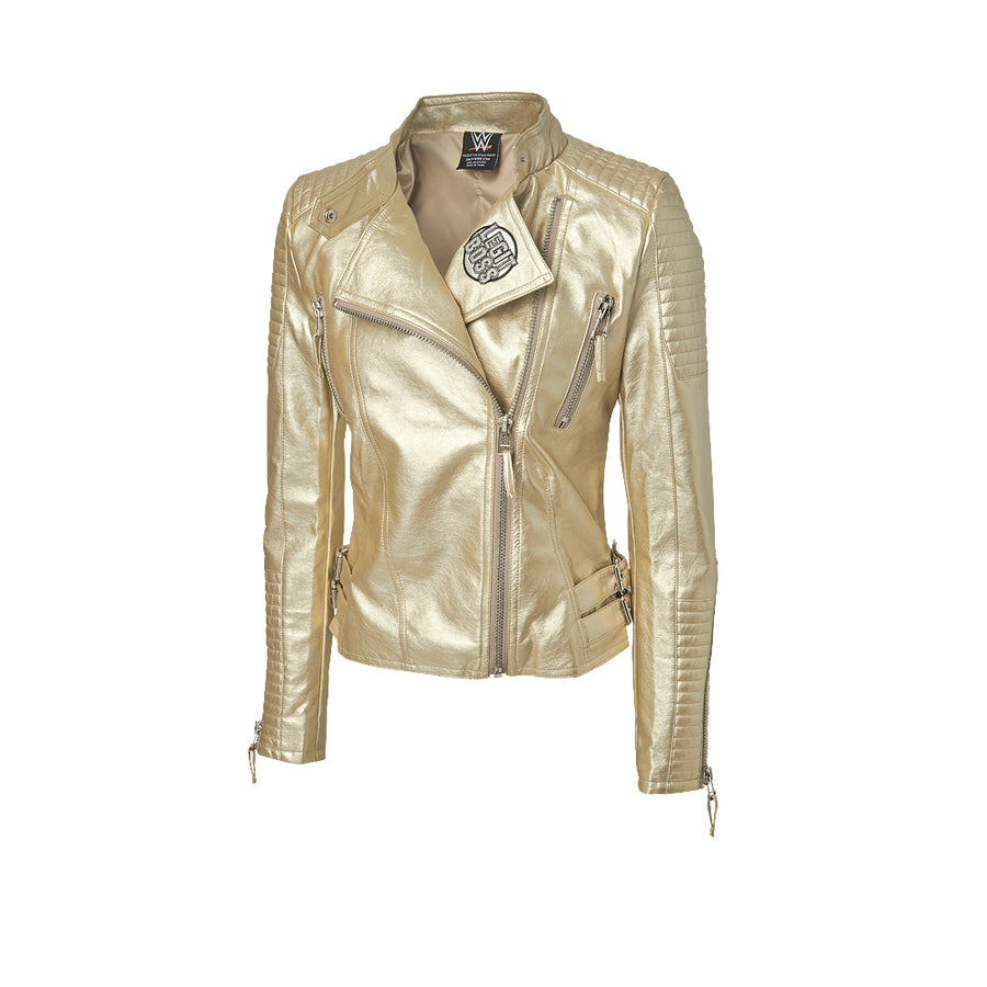 Sasha Banks "The Legit Boss" Gold Replica Jacket