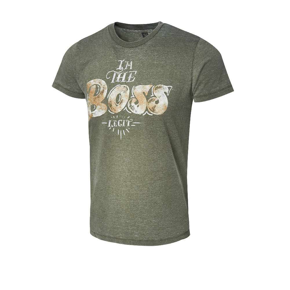 Sasha Banks "I'm The Boss" Acid Wash T-Shirt T-Shirt PW Catalog