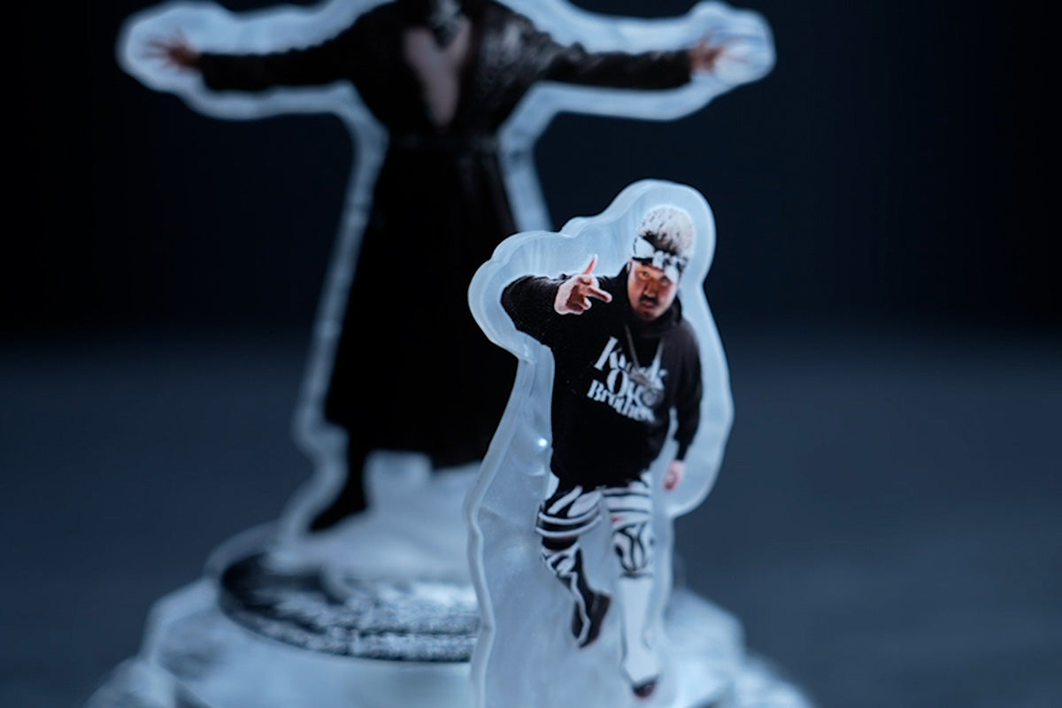 Knock Out Brothers Spinning Acrylic Stand Other Goods PW Catalog