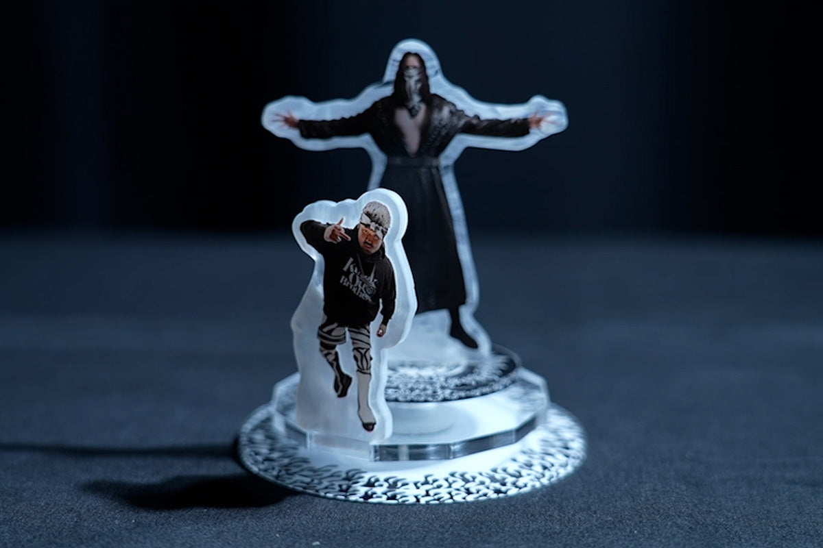 Knock Out Brothers Spinning Acrylic Stand Other Goods PW Catalog