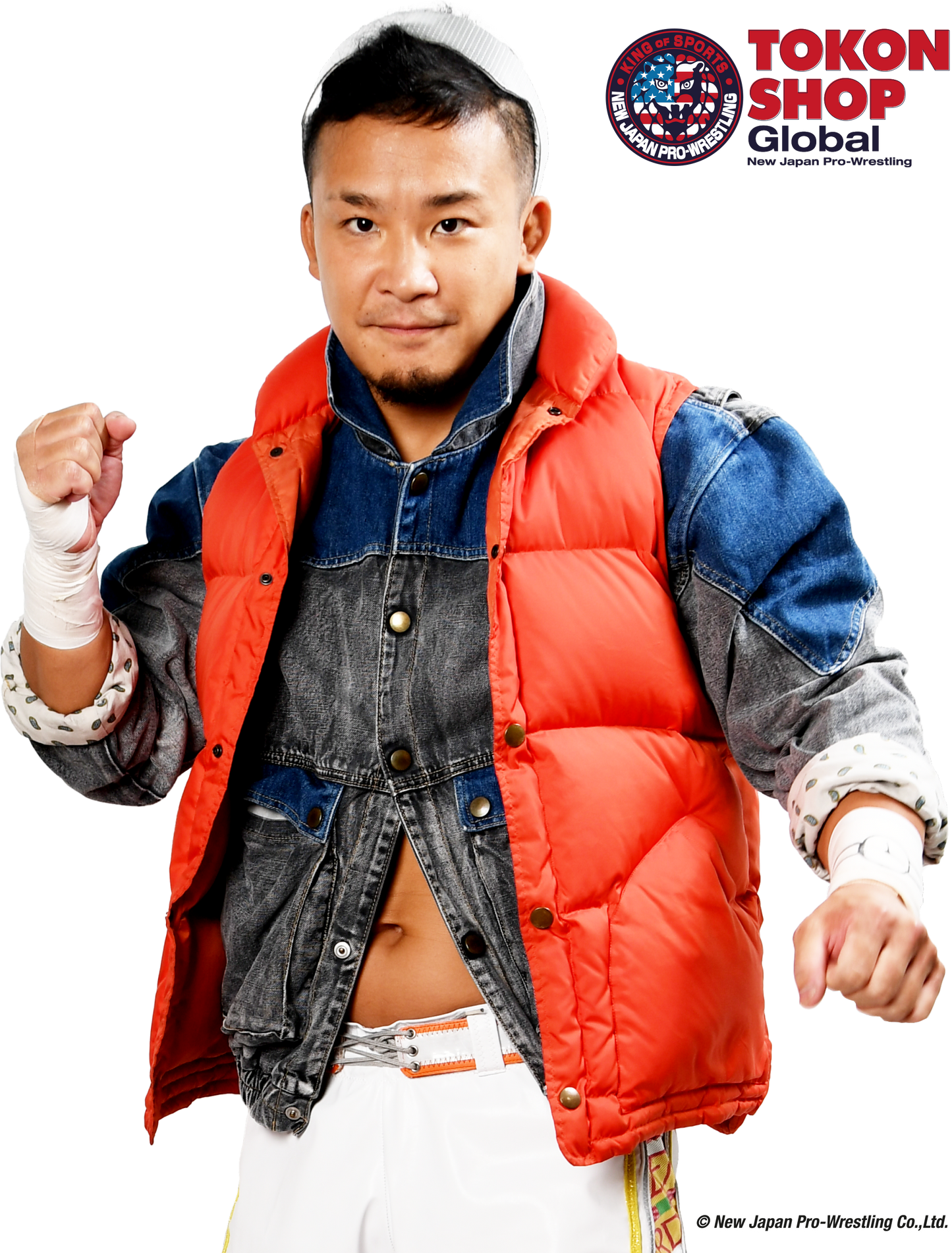 Autographed KUSHIDA Portrait 2022 08 TSG Fist Pose Other Goods PW Catalog