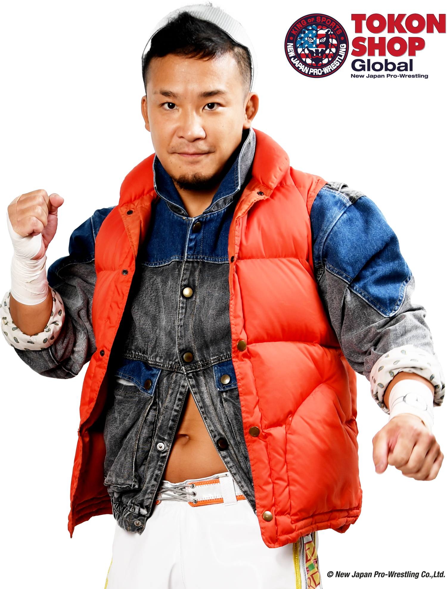 Autographed KUSHIDA Portrait 2022 08 TSG Fist Pose Other Goods PW Catalog