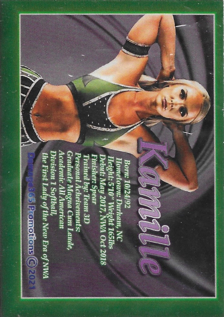 Kamille trading card PW Catalog