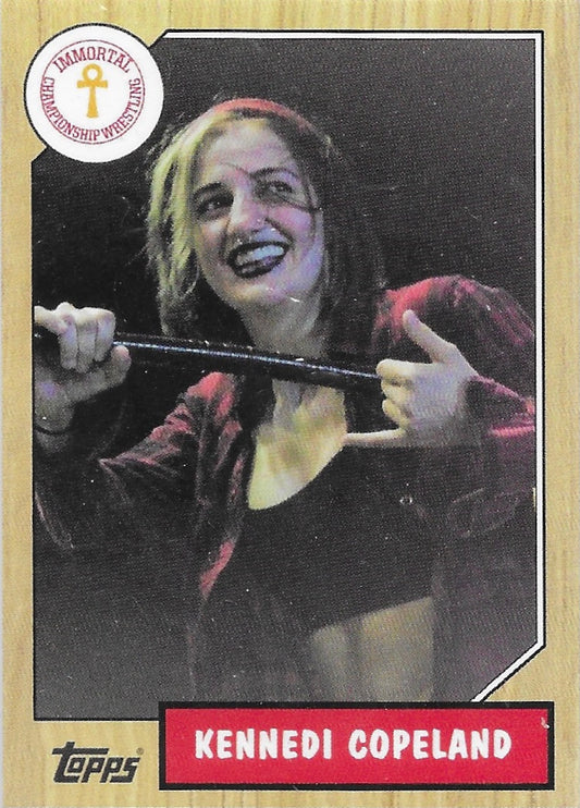 Kennedi Copeland trading card PW Catalog