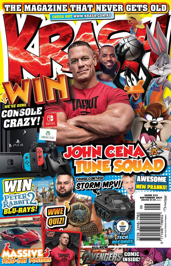 Krash Magazine 212 September 2021 John Cena Magazine PWcatalog