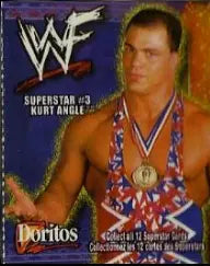 WWF Doritos Chris Jericho 2002 with 12 trading cards