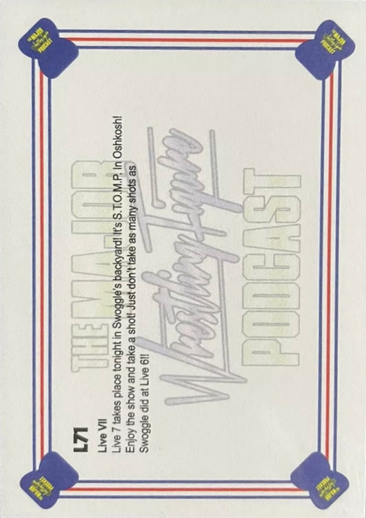 Live VII trading card PW Catalog