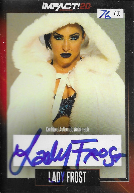 Lady Frost trading card PW Catalog
