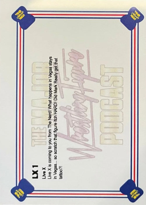 Live X trading card PW Catalog