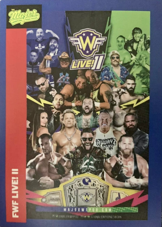 FWF Live! II trading card PW Catalog