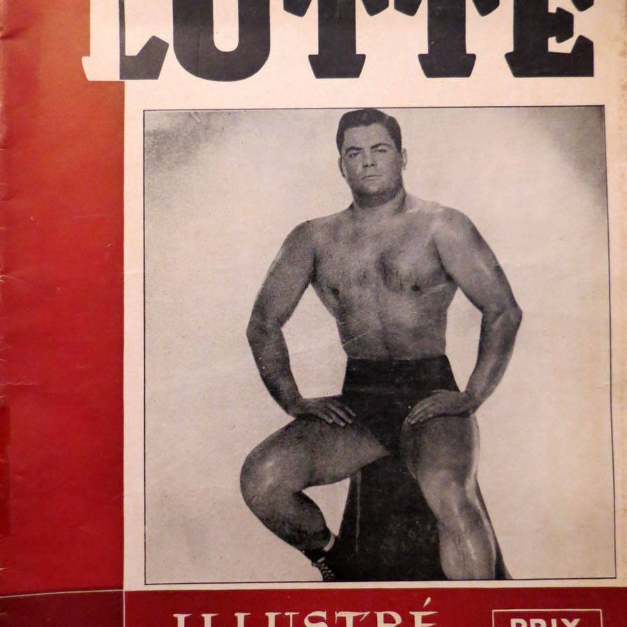 La Lutte Illustré April 1950 Magazine PWcatalog