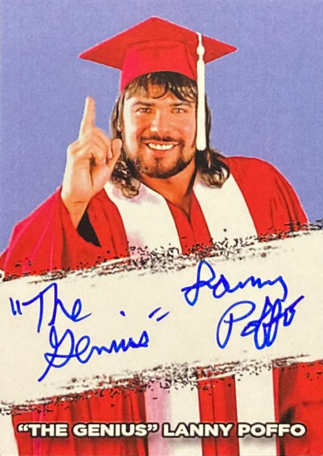 “The Genius” Lanny Poffo trading card PW Catalog