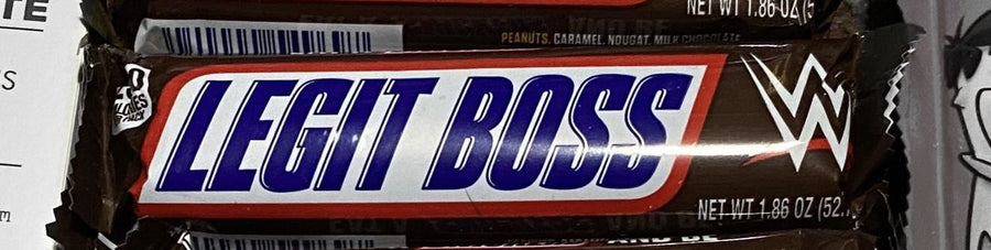 WWE Snickers Bar WrestleMania 37 dollar general exclusive Sasha Banks Legit Boss PWcatalog