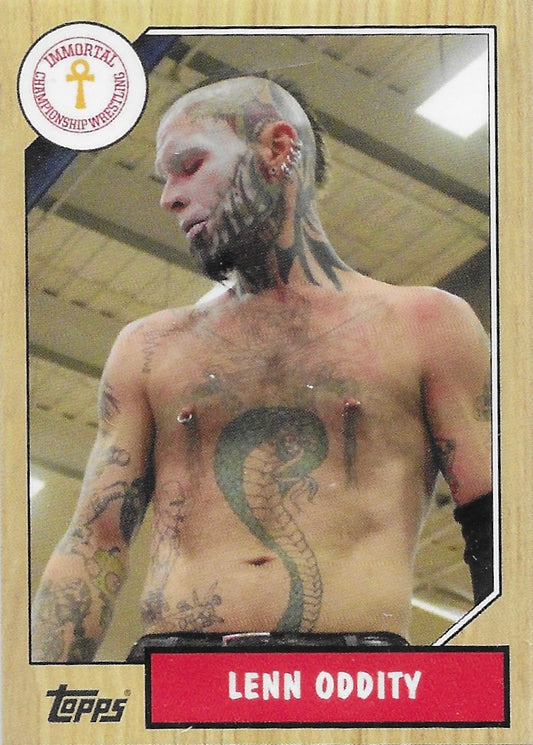 Lenn Oddity trading card PW Catalog