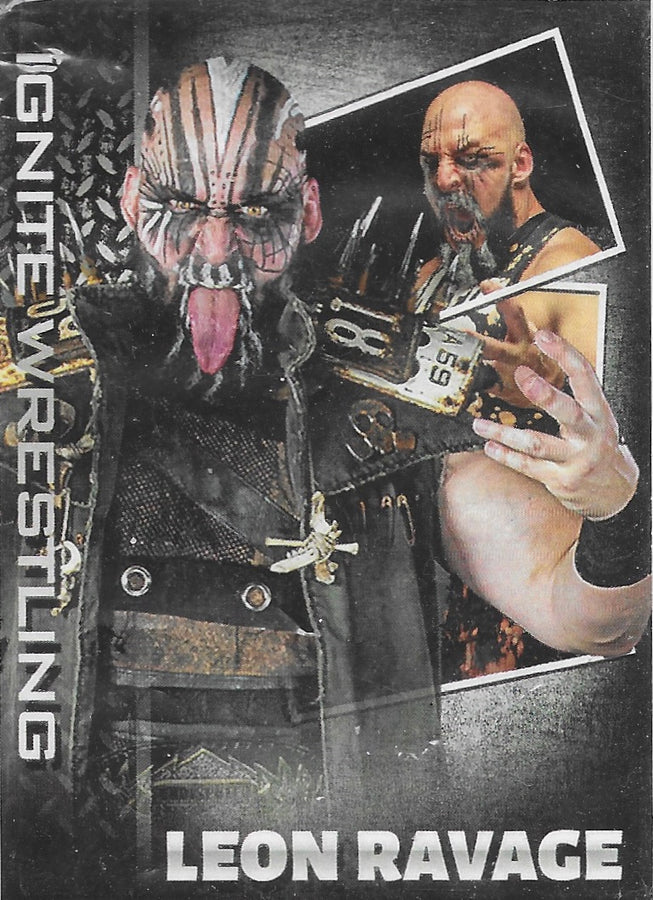 Leon Ravage trading card PW Catalog