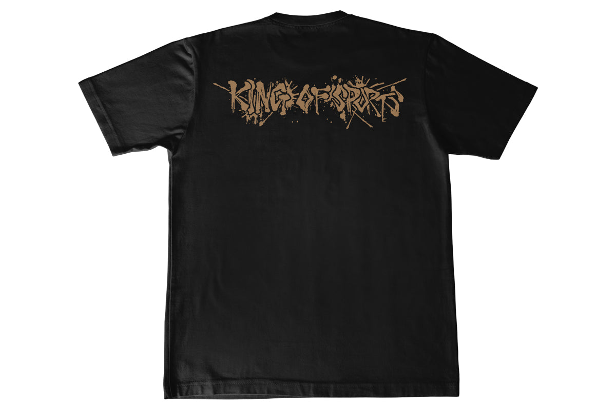 Lion Mark Dry T-shirt (2026 x Black x Gold) [Pre-Order] T-Shirt PW Catalog